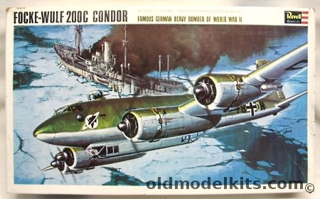 Revell 1/72 Focke-Wulf FW-200C Condor, H204 plastic model kit